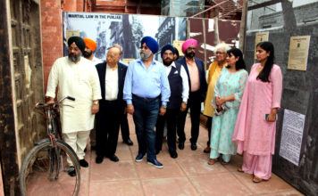 डॉ. राजू चड्ढा ने जालियांवाला बाग नरसंहार कांड पर किया प्रदर्शनी का उद्घाटन