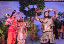 लवकुश रामलीला : श्रीराम ने किया कुंभकर्ण का वध