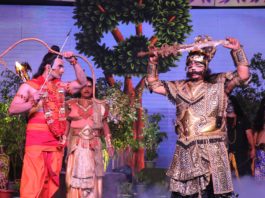 लवकुश रामलीला : श्रीराम ने किया कुंभकर्ण का वध