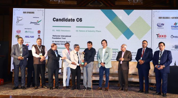 महावीर इंटरनेशनल को मिला पृथ्वी पुरस्कार-2024