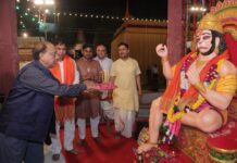 श्री धार्मिक लीला कमेटी द्वारा गणेश पूजा के साथ रामलीला मंचन की शुरुआत