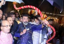 लालकिला मैदान में बॉबी देओल ने किया रावण वध, लाखों ने देखा भव्य दृश्य नई दिल्ली।