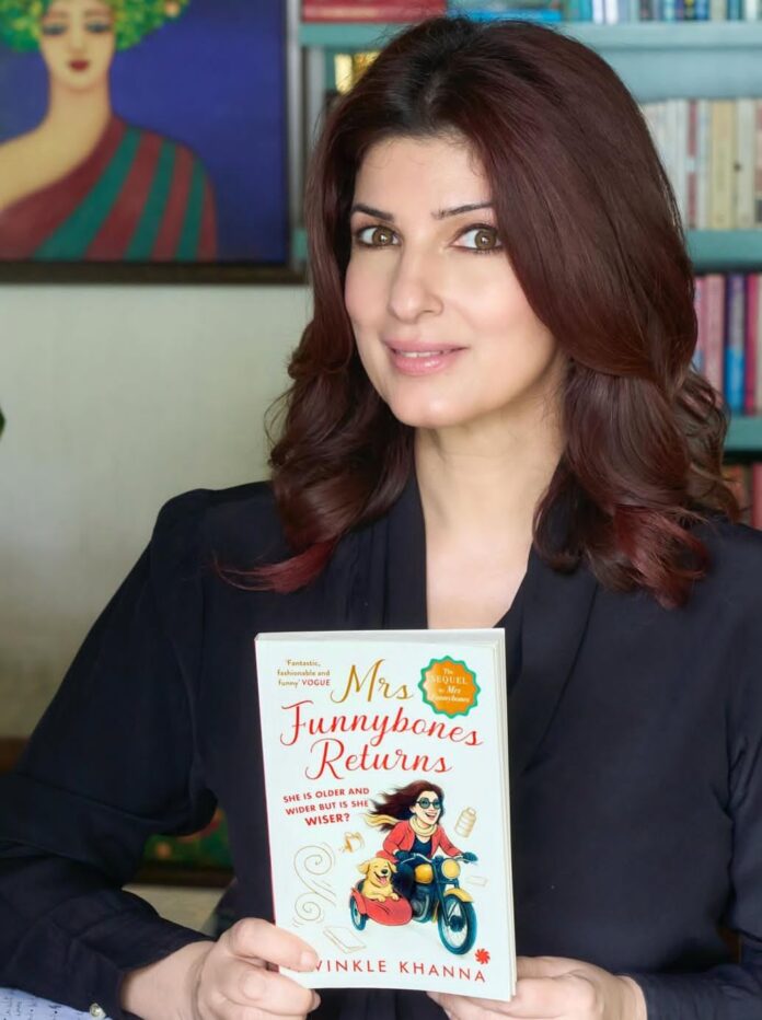 ट्विंकल खन्ना ने किया ऐलान ‘मिसेज फनीबोन्स’ का सीक्वल जल्द आने वाला है