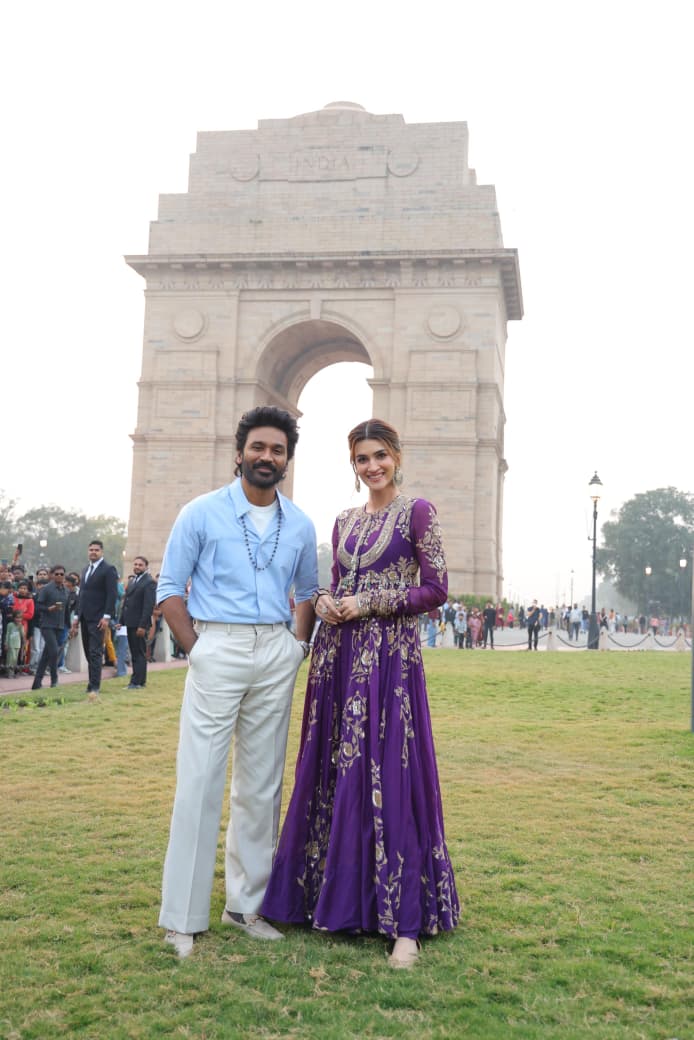 धनुष और कृति सैनन की फिल्म तेरे इश्क़ में28 नवंबर को हिंदी, तमिल और तेलुगू में होगी रिलीज़